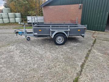 Hapert aanhangwagen 1350kg met onderbouwslot  beschikbaar voor biedingen