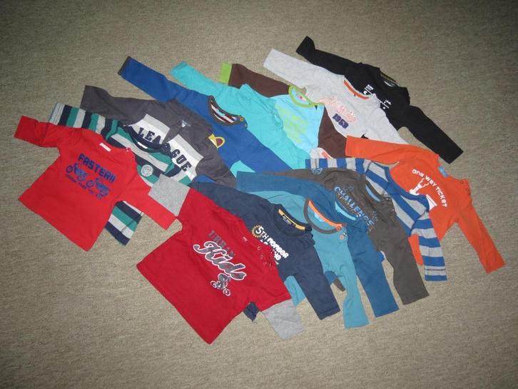 Kleding maat 68, Kinderen en Baby's, Babykleding | Maat 68, Zo goed als nieuw, Jongetje, Shirtje of Longsleeve, Ophalen of Verzenden