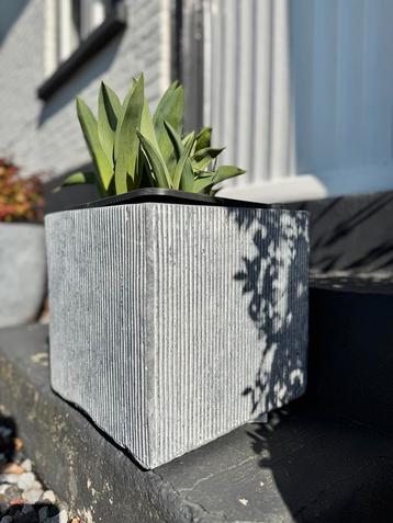 Beton bloembakken - groot formaat beschikbaar voor biedingen