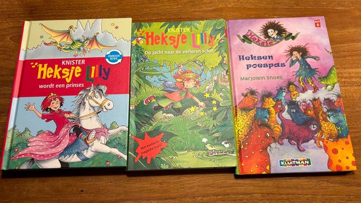 3 Heksen Boeken - Heksje Lilly & Heksie, Boeken, Kinderboeken | Jeugd | onder 10 jaar, Gelezen, Fictie algemeen, Ophalen of Verzenden