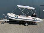 Suzumar rubberboot met 15pk suzuki 4takt 2010 en trailer., Watersport en Boten, Overige merken, Aluminium, Gebruikt, Ophalen of Verzenden
