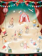 Dutch behang Cute walls beer/circus/flamingos, Verzenden, Nieuw, Wanddecoratie