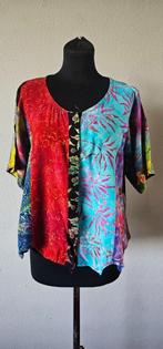 kleurrijke blouse van Normal Crazy maat L (13525), Kleding | Dames, Verzenden, Overige kleuren
