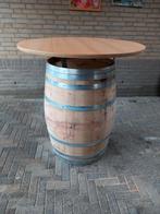 Statafels van wijn of whisky vaten, Ophalen