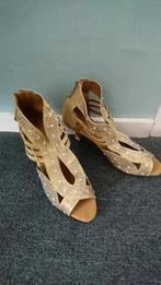 Dansschoenen suède zool maat 40/41 goud glitter, Ophalen of Verzenden, Nieuw, Schoenen