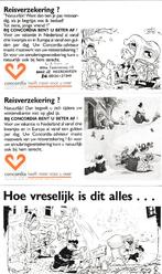 Concordia Bommel kaarten (Toonder), Verzamelen, Ophalen of Verzenden, Olivier B, Bommel en Tom Poes, Nieuw, Overige typen