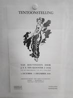 Johan ten Klooster Poster Leiden Rijksprentenkabinet, Verzamelen, Posters, Verzenden, Gebruikt, A1 t/m A3, Reclame