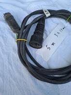 te koop enkele rubberen  verleng  kabels 3x1,5 mm2 ingst, Ophalen of Verzenden, Zo goed als nieuw, Kabel of Snoer