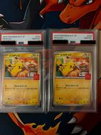 2x Pikachu McDonald's 2025 PSA 10, Ophalen of Verzenden, Zo goed als nieuw, Losse kaart