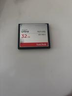SanDisk Ultra 32GB CF Kaart - Refurbished, 32 GB, Refurbished, Ophalen of Verzenden, Fotocamera