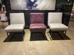 Lara eetkamerstoelen in Afrca leder set van 3 nu €900,-, Ophalen, Overige kleuren, Drie, Nieuw