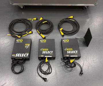 3x Kino Flo 4 Bank Lichtset Model BAL 410-F230 in flightcase beschikbaar voor biedingen