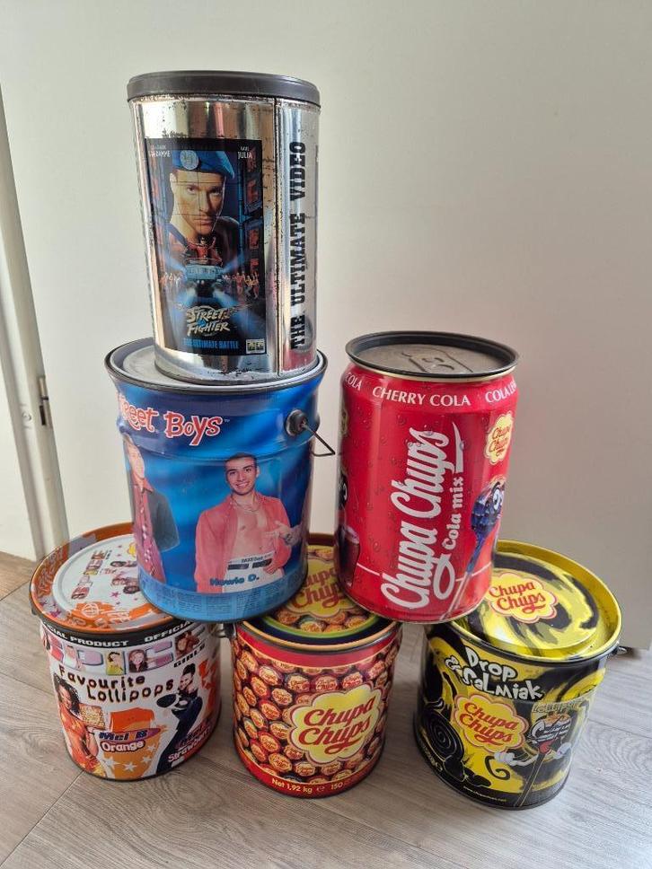 Verzameling blikken, Verzamelen, Blikken, Gebruikt, Overige, Overige merken, Ophalen