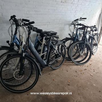 7x opknap fietsen of voor onderdelen in 1 koop beschikbaar voor biedingen