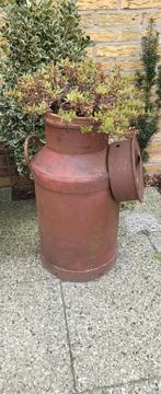 Oude metalen melkbus, Ophalen of Verzenden, Gebruikt