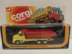 Corgi Toys Super Scania bak / keepwagen geel  1983, Ophalen of Verzenden, Zo goed als nieuw, Bus of Vrachtwagen, Corgi
