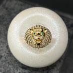 14k gouden leeuw ring