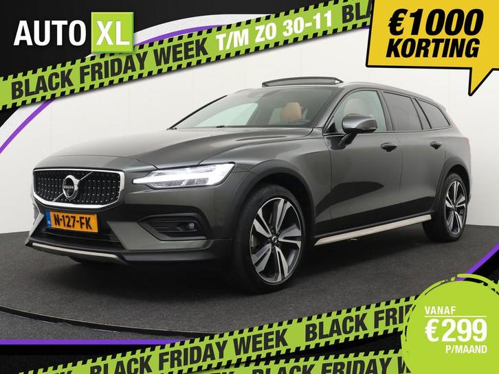 Volvo V60 Cross Country 2.0 B5 265PK Aut. Pro+ Pano-dak Mass, Auto's, Volvo, Bedrijf, Te koop, V60, 4x4, ABS, Achteruitrijcamera