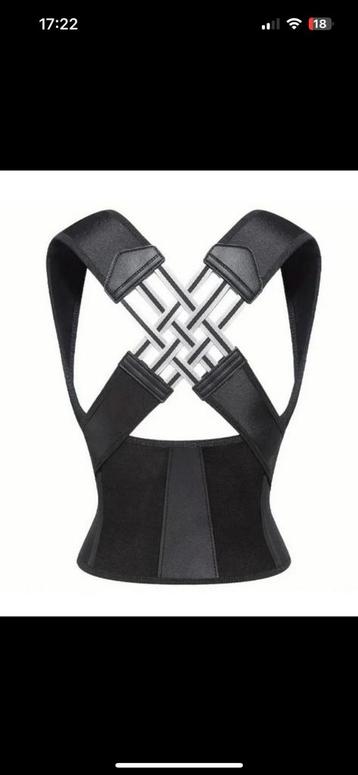Verstelbare rugbrace nieuw maat XL maar valt iets kleiner beschikbaar voor biedingen