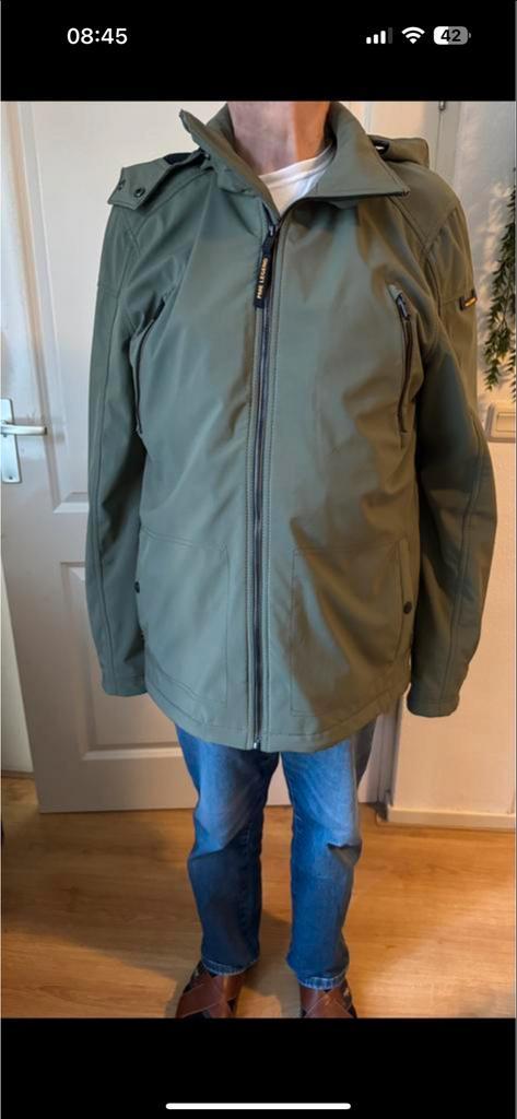 PME Legend winter Herenjas - Zo goed als nieuw!, Kleding | Heren, Jassen | Zomer, Zo goed als nieuw, Maat 52/54 (L), Groen, Ophalen of Verzenden