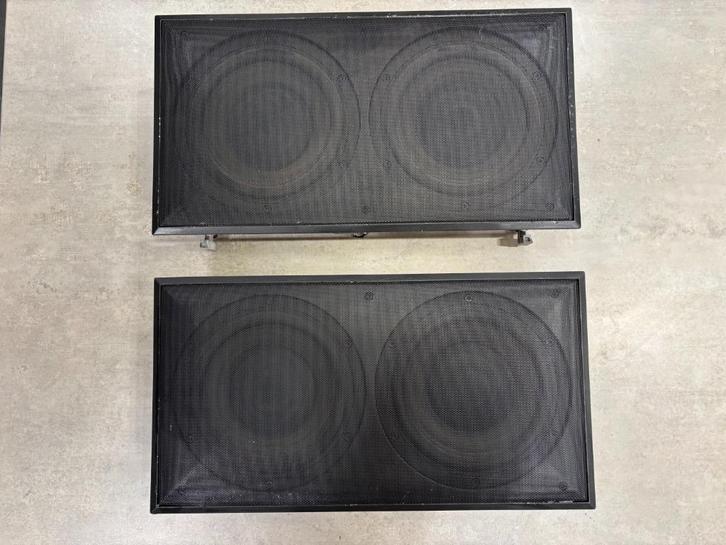 2x Bowers & Wilkins ISW-4 ( 2 units, 1 koop), Audio, Tv en Foto, Luidsprekers, Zo goed als nieuw, Front, Rear of Stereo speakers