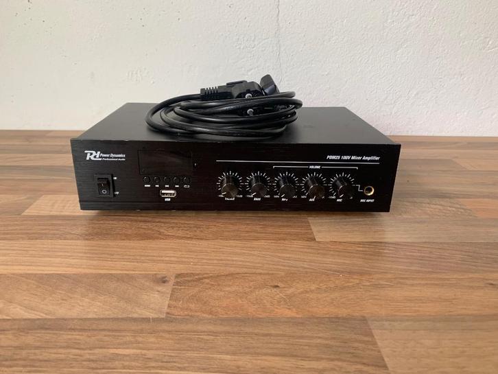 Power Dynamics | versterker | PDM25, Audio, Tv en Foto, Versterkers en Receivers, Gebruikt, Stereo, Minder dan 60 watt, Overige merken