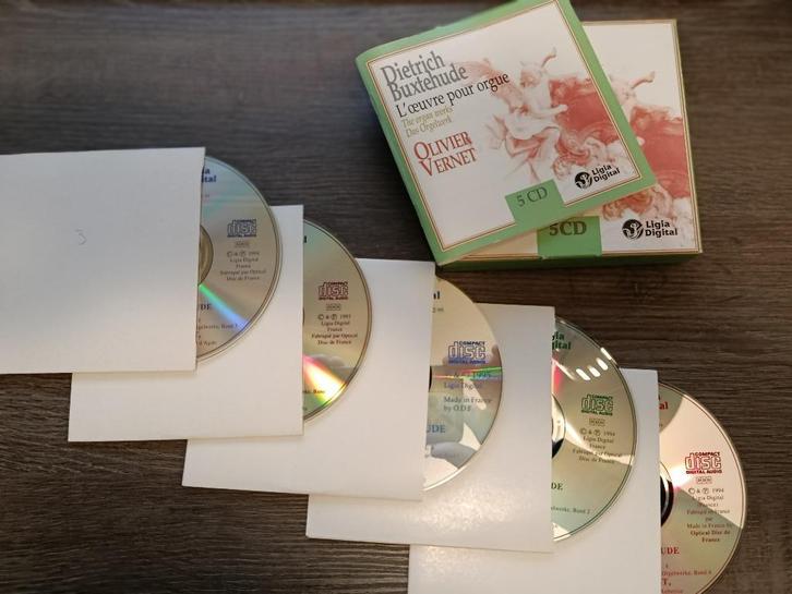 Dietrich Buxtehude, Olivier Vernet – L'oeuvre Pour Orgue, Cd's en Dvd's, Cd's | Klassiek, Zo goed als nieuw, Overige typen, Barok