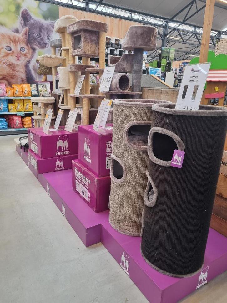 Petrebels opruiming -40%, Dieren en Toebehoren, Krabmeubelen, Nieuw, Krabpaal, Ophalen
