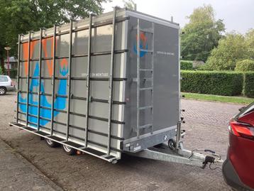 Glasresteel aanhanger (speciaalbouw) UNIEK beschikbaar voor biedingen