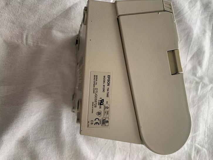 Witte Epson TM-T88III thermische kassabonprinter, Computers en Software, Printers, Gebruikt, Printer, Thermo-printer, Zwart-en-wit printen