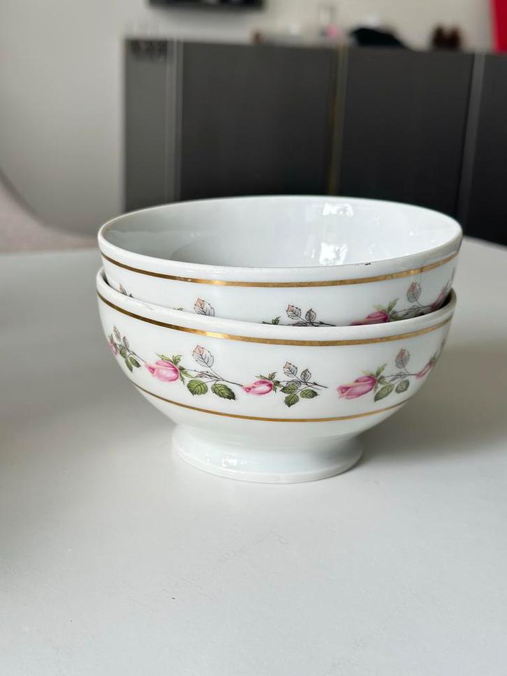 Vintage Schalen Set, Huis en Inrichting, Keuken | Servies, Gebruikt, Schaal of Schalen, Overige stijlen, Porselein, Ophalen of Verzenden