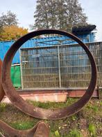 Bloembakken ( zwarte cross ) carnaval bloemen corso 3 stuks, Tuin en Terras, Ophalen, Tuin, 100 cm of meer, Rond