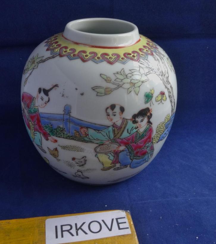 CHINEES FLINKE GEMBERPOT NR. 30 * Kippen Voeren *, Antiek en Kunst, Antiek | Porselein, Verzenden