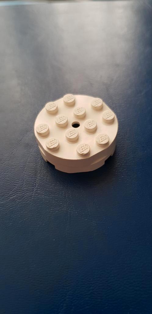 Lego draai schijf / draai plateau / draai krans 4x4x1 Wit., Kinderen en Baby's, Speelgoed | Duplo en Lego, Gebruikt, Lego, Losse stenen