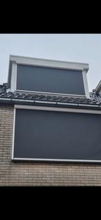 2 keer screen antraciet, Doe-het-zelf en Verbouw, Rolluiken, Ophalen, Zo goed als nieuw, Grijs