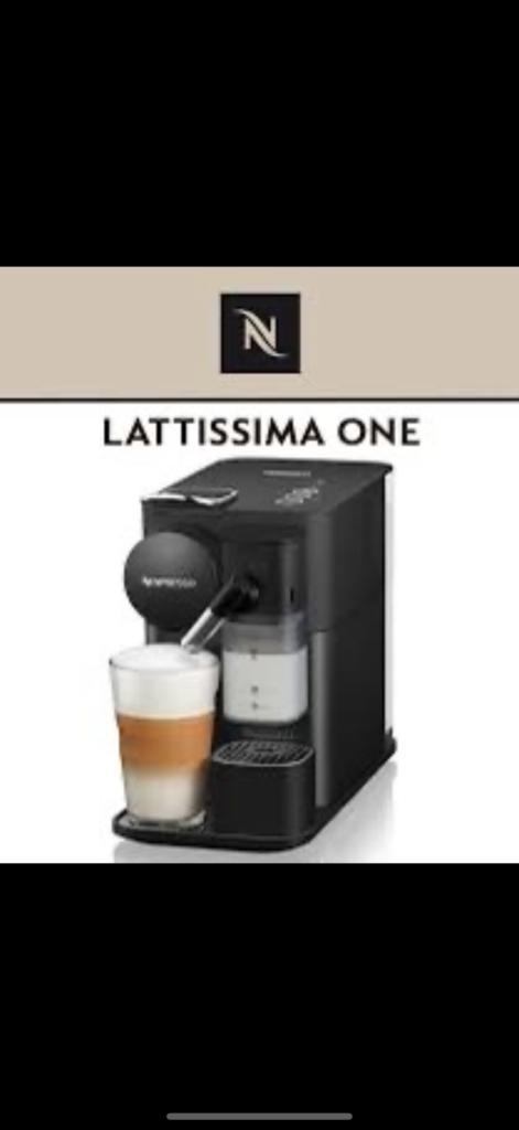 Nespresso Lattissima One, Witgoed en Apparatuur, Koffiezetapparaten, Gebruikt, Koffiepads en cups, Espresso apparaat, Ophalen