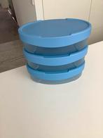 Tupperware set van 3 waarvan 2 stuks met strooier als nieuw, Ophalen of Verzenden