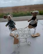 Bistro Set, geschikt voor maileg ,Poppenhuis Meubels, Antiek en Kunst, Ophalen of Verzenden