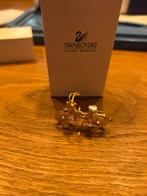 Swarovski fiets met goud, Verzamelen, Swarovski, Ophalen of Verzenden, Zo goed als nieuw, Figuurtje