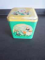 Merken Verkade Blik : Vintage 4 Jaargetijden Blik Verkade., Ophalen of Verzenden, Gebruikt, Koek(jes), Verkade
