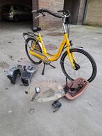 Moederfiets compleet met zitjes, Fietsen en Brommers, Fietsen | Dames | Moederfietsen, Overige merken, 2 zitjes, Gebruikt, Versnellingen