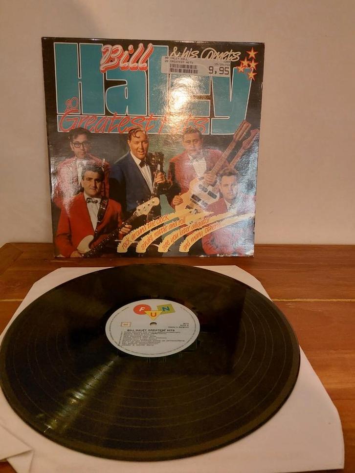 LP Bill Haley & his Comets-greatest hits, Cd's en Dvd's, Vinyl | Rock, Zo goed als nieuw, Poprock, 12 inch, Ophalen of Verzenden