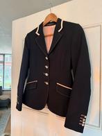 Juuls wedstrijdjasje donkerblauw/zalm - maat 34, Dieren en Toebehoren, Ophalen of Verzenden, Zo goed als nieuw, Dressuur, Bovenkleding