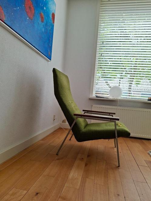 Rob Parry fauteuil, Huis en Inrichting, Fauteuils, Gebruikt, Hout, Metaal, Stof, 50 tot 75 cm, 75 tot 100 cm, Ophalen