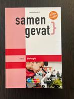 Samengevat Biologie VWO - Examenbundel, Boeken, Schoolboeken, Verzenden, Zo goed als nieuw, VWO, Biologie