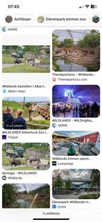 Toeganskaarten wildlands emmen dierentuin tickets   entree, Tickets en Kaartjes, Drie personen of meer, Ticket of Toegangskaart