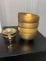 Gouden kommetjes *zo goed als nieuw*, Ophalen of Verzenden, Zo goed als nieuw