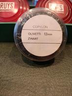 Olivetti schrijfmachine lint 13mm zwart nieuw, Diversen, Typemachines, Ophalen of Verzenden, Nieuw