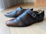 Magnanni single buckle Monk strap maat 42, Overige kleuren, Verzenden, Gespschoenen, Gedragen