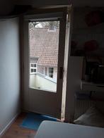 2 hardhouten deuren, Doe-het-zelf en Verbouw, Deuren en Horren, Ophalen, Gebruikt, 80 tot 100 cm, 215 cm of meer